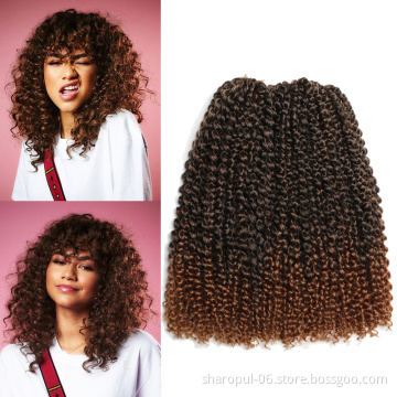 Sharopul curly twist hair for locs, 12inch passion twist hair crochet braids